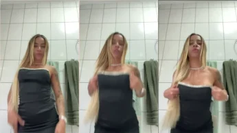 Anitta Hot em video toda lindinha no banheiro