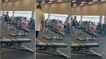 Filmando a gostosa fitness Dessinha Wife