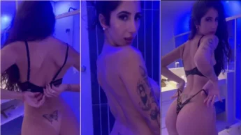 Gabi Saleh se pegando com a amiga gata