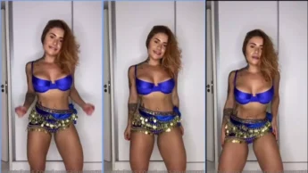 Gostosa Larissa Sumpani dançando