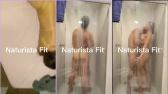 Naturista Fit em vídeo pornô gozando na pica