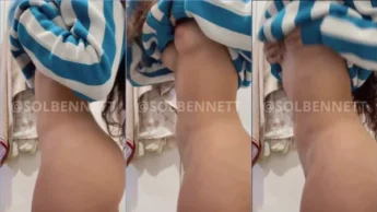 Sol Bennett em putaria xxx mostrando a bunda