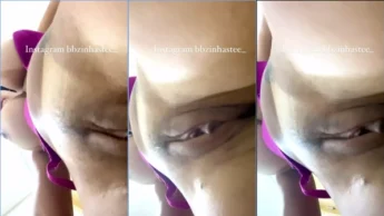 Bucetuda Steffany exibindo a xoxota carnuda