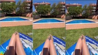 Digital influencer Patricia Castillo em vídeo vazado