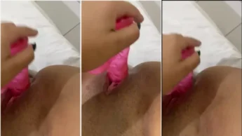 Lorrana Joyce com vibrador na pepeca carnuda