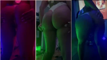 Naty Reis muito sexy só de calcinha de renda