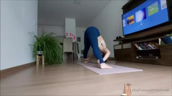 Lis Del Castilho no vídeo gostoso se exercitando