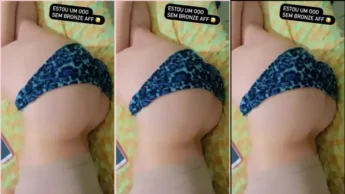Mo Lora video de shortinho socado na bucetinha
