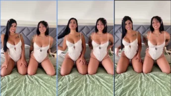 Salma_Exclusive e sua amiga gostosa se apresentando