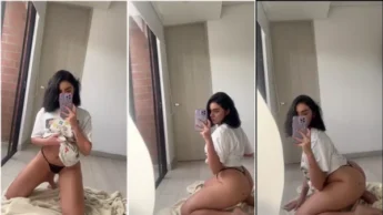 Gata novinha Natalia Torres gravando seu corpo delicioso