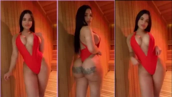 La Idhara peituda morena de maiô na sacanagem