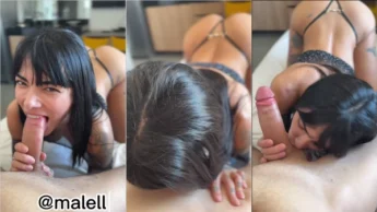 Malelly mamando gostoso a rola grande