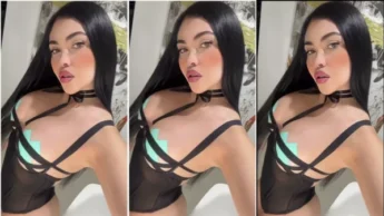 Morena devassa Dj Yenifer Dreams se mostrando