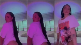 Natalia Torres puta tesuda de blusão dançando