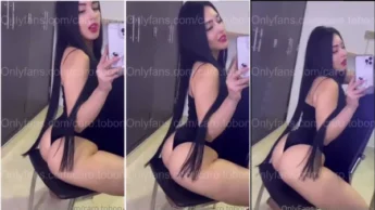 Veja a Carolina Tobon sentada provocando, rebolando gostoso