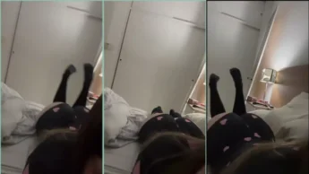 A safadinha Yarelylyy gravou um video toda safada na cama