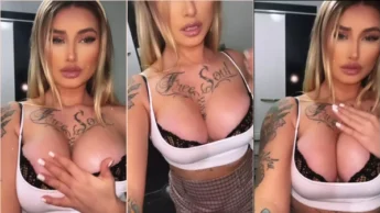 Julia Govea na putaria exibindo os peitos