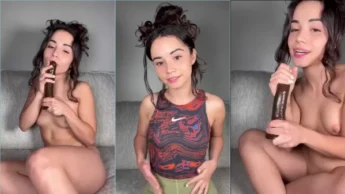 Famosinha do insta, Jameliz, se masturbando