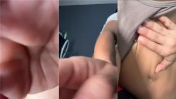 Jenni Ponce peituda em video sensual se exibindo
