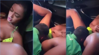 Karlyane Menezes video safada brasileira famosa transando no carro