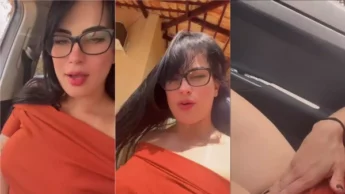 Amadora Bruna Felicio MMA filmou a buceta dentro do carro