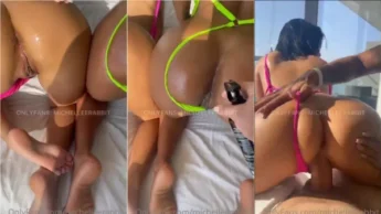 Only fans Michelle Rabbit trocando oral com a amiga e depois fudendo com o dotado