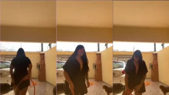 Confira a Marielle Vieira jogando água nas tetas