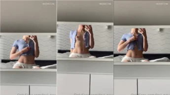 Lexipoy gostosa do onlyfans se exibindo no espelho