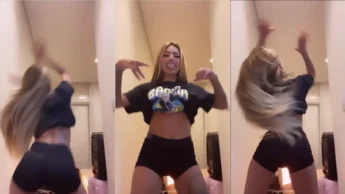 Onlyfans MC Mirella dançando toda safada