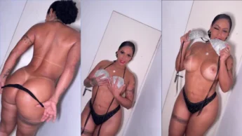 Video amador da Rosiane Pinheiro só de calcinha