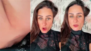 Beatriz Lopez respondendo os fãs