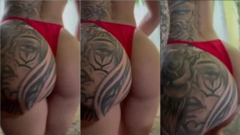 Eduarda Fink privacy porno da tatuada safada se apalpando