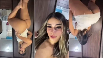 Emybell exibindo a bunda enorme