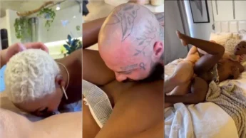 Gata Poliana Ferreira ganhou leitinho