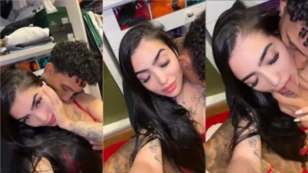 Mc Mirella sendo masturbada pelo Dynho Alves