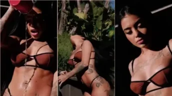 Only fans da Mc Mirella tem vídeos dela provocando