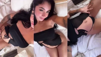 Piranha Leticia Castro usando uma lingerie sexy demais