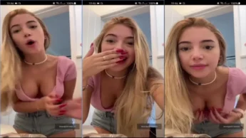 Tay Cerqueira provocando com suas belas tetas