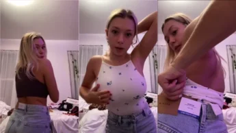 Video vazado da xxlilylynnx trocando de roupa