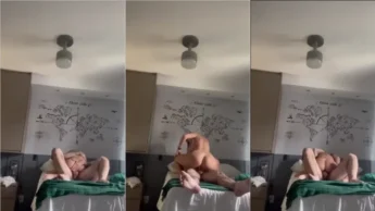 Caroline Pedrol  no video privacy fodendo frte na cama