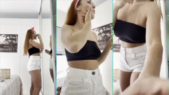 Fabi Simpatia toda gata se arrumando