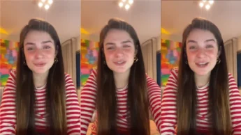 Famosinha do tiktok toda sexy charmosa se mostrando