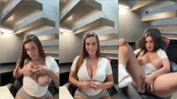 Lais Dias xxx da peituda gata se tocando com muito tesão