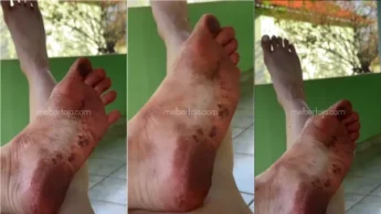 Mel Bertoja xxx porno da gata vadia mostrando os pés
