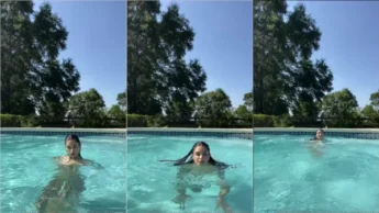 Only fans Taylor White toda gata na piscina