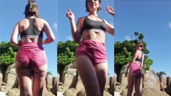 Perfeitinha xmivyx em publico gravando video sexy