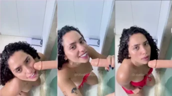 Rafaela Sumpani xxx da morena de vestido vermelha na putaria