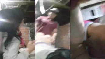 Vadia dando gostoso pro novinho