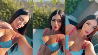 Vazou video da Ana Gandica de calcinha e sutiã