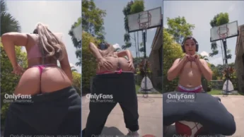 Vazou video da Eva Martinez mostrando a bunda na quadra de basquete